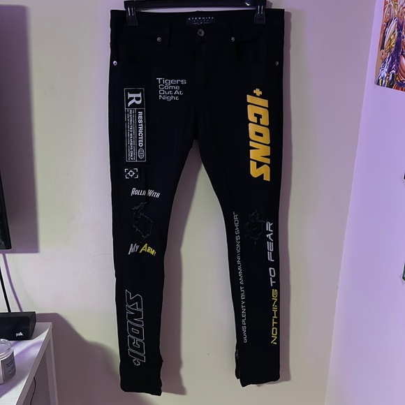 Eternity BC/AD Icons Jeans - Picture 2 of 8